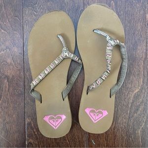 Roxy Flip Flops Size 7